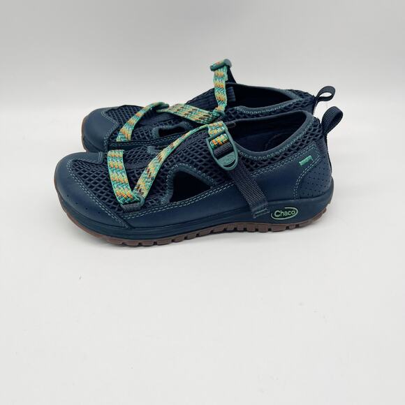 Chaco Unisex-Child Odyssey Sport Sandal Size 3 Blue - Picture 10 of 10